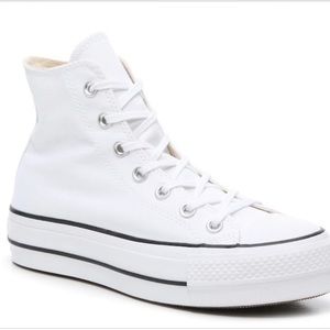Converse Platform White-White Platform Converse NEW
